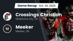 Recap: Crossings Christian  vs. Meeker  2020