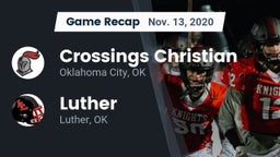 Recap: Crossings Christian  vs. Luther  2020