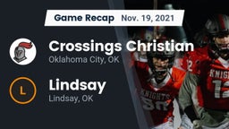 Recap: Crossings Christian  vs. Lindsay  2021