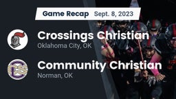 Recap: Crossings Christian  vs. Community Christian  2023
