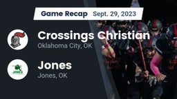Recap: Crossings Christian  vs. Jones  2023