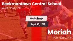 Matchup: Beekmantown Central vs. Moriah  2017