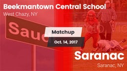 Matchup: Beekmantown Central vs. Saranac  2017