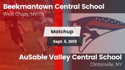 Matchup: Beekmantown Central vs. AuSable Valley Central School 2019