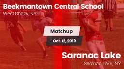 Matchup: Beekmantown Central vs. Saranac Lake  2019
