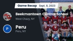 Recap: Beekmantown Central School vs. Peru  2023