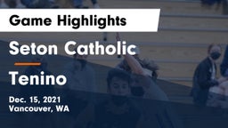 Seton Catholic  vs Tenino  Game Highlights - Dec. 15, 2021