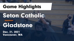 Seton Catholic  vs Gladstone  Game Highlights - Dec. 21, 2021