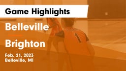 Belleville  vs Brighton  Game Highlights - Feb. 21, 2023