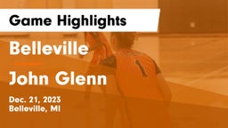 Belleville  vs John Glenn  Game Highlights - Dec. 21, 2023