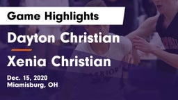 Dayton Christian  vs Xenia Christian  Game Highlights - Dec. 15, 2020