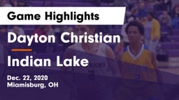 Dayton Christian  vs Indian Lake Game Highlights - Dec. 22, 2020