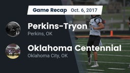 Recap: Perkins-Tryon  vs. Oklahoma Centennial  2017