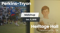 Matchup: Perkins-Tryon High vs. Heritage Hall  2018