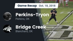 Recap: Perkins-Tryon  vs. Bridge Creek  2018