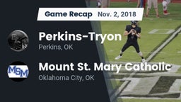 Recap: Perkins-Tryon  vs. Mount St. Mary Catholic  2018