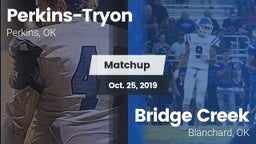 Matchup: Perkins-Tryon High vs. Bridge Creek  2019