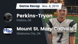 Recap: Perkins-Tryon  vs. Mount St. Mary Catholic  2019