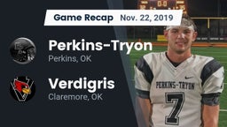 Recap: Perkins-Tryon  vs. Verdigris  2019