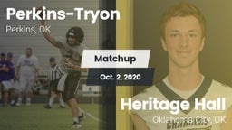 Matchup: Perkins-Tryon High vs. Heritage Hall  2020