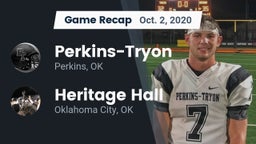 Recap: Perkins-Tryon  vs. Heritage Hall  2020