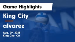 King City  vs alvarez Game Highlights - Aug. 29, 2023