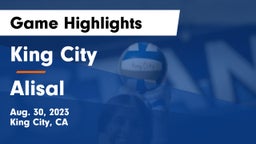 King City  vs Alisal Game Highlights - Aug. 30, 2023