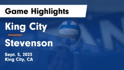 King City  vs Stevenson Game Highlights - Sept. 5, 2023