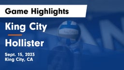 King City  vs Hollister Game Highlights - Sept. 15, 2023