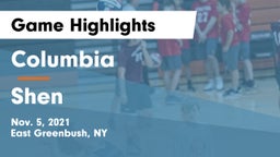 Columbia  vs Shen Game Highlights - Nov. 5, 2021