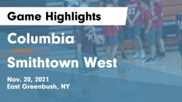 Columbia  vs Smithtown West  Game Highlights - Nov. 20, 2021
