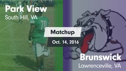 Matchup: Park View High vs. Brunswick  2016