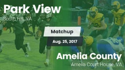 Matchup: Park View High vs. Amelia County  2017