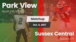 Matchup: Park View High vs. Sussex Central  2017