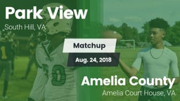 Matchup: Park View High vs. Amelia County  2018
