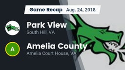 Recap: Park View  vs. Amelia County  2018
