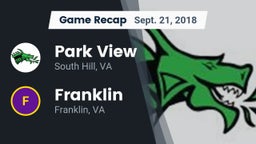 Recap: Park View  vs. Franklin  2018