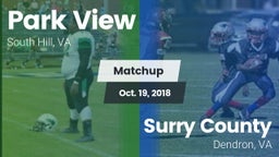 Matchup: Park View High vs. Surry County  2018