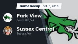 Recap: Park View  vs. Sussex Central  2018