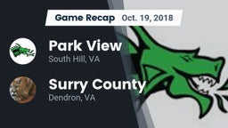 Recap: Park View  vs. Surry County  2018