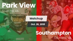 Matchup: Park View High vs. Southampton  2018