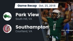 Recap: Park View  vs. Southampton  2018