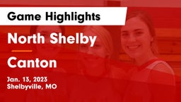 North Shelby  vs Canton  Game Highlights - Jan. 13, 2023