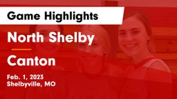 North Shelby  vs Canton  Game Highlights - Feb. 1, 2023