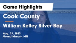 Cook County  vs William Kelley Silver Bay Game Highlights - Aug. 29, 2023
