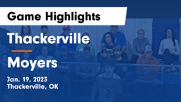 Thackerville  vs Moyers   Game Highlights - Jan. 19, 2023