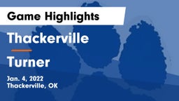 Thackerville  vs Turner  Game Highlights - Jan. 4, 2022