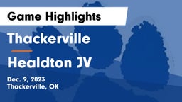 Thackerville  vs Healdton JV Game Highlights - Dec. 9, 2023