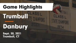 Trumbull  vs Danbury  Game Highlights - Sept. 30, 2021