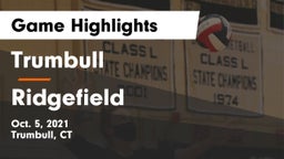 Trumbull  vs Ridgefield  Game Highlights - Oct. 5, 2021